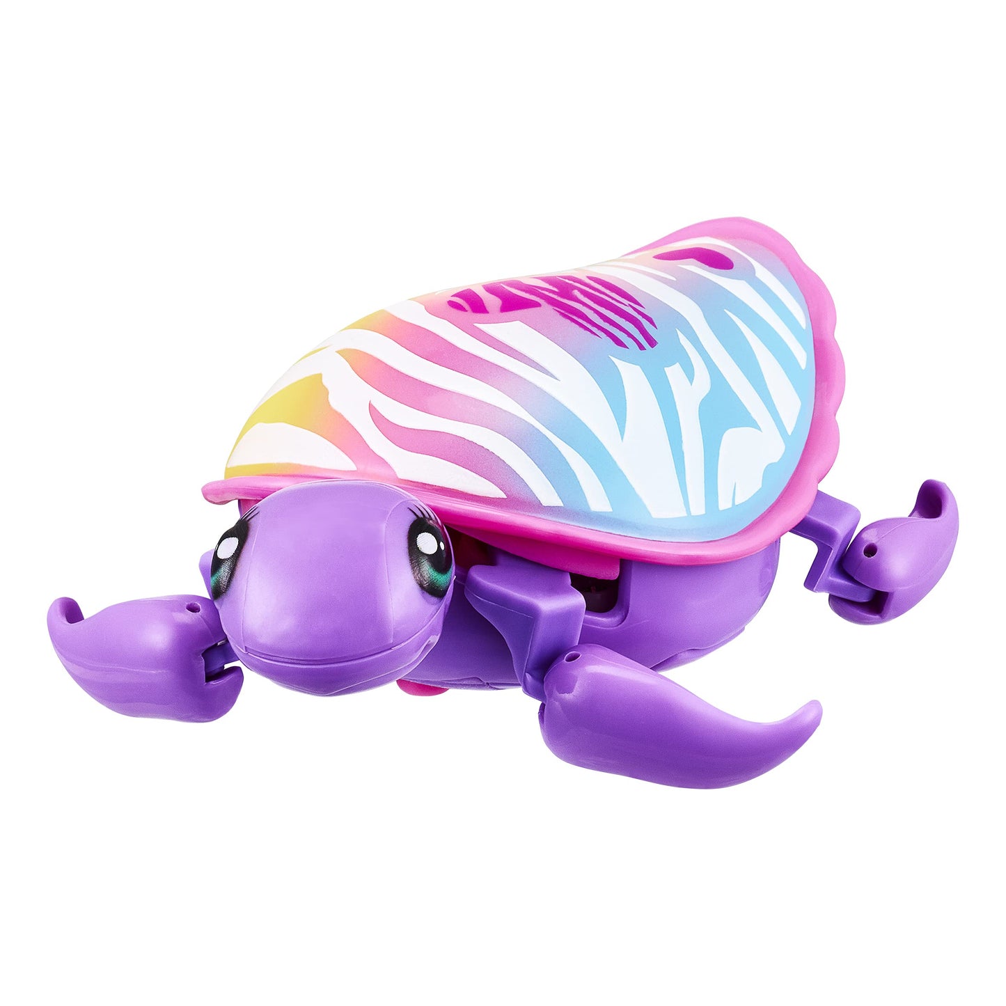 Little Live Pets Lil' Turtle, S9 Single Pack- Styles Vary, Interactive, Animated Electronic Turtle, Walking & Swimming Movement, Collectable Pet Character Toy