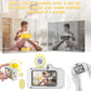 Kid Camera,Arnssien Camera For Kid With 2.4In Ips Screen,Kids Selfie Digital Camera With 180° Flip-Up Lens,Toddler Camera Toy With Games,Ideal Christmas/Birthday Gift Toy For 3-12 Year Old Girl Boy