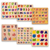 Navarth Educational 6in1 Peg Puzzle Set for Kids