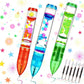 YUE MOTION Liquid Fidget Pens - Fun Pens Party Favor Toy - Liquid Motion Bubble Sensory toys for Kids and Adults-Colorful Liquid