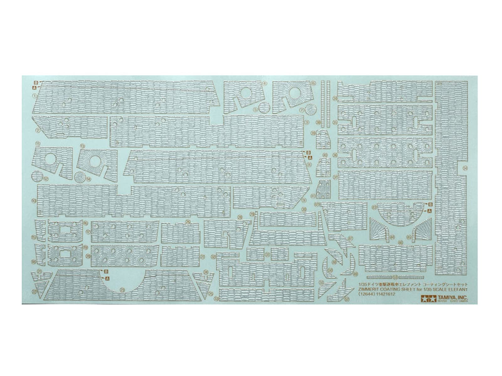 Tamiya Elefant Stickers