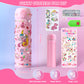 Unicorn Gifts for Girls, 10 PCS Unicorn Toys with Light Up Star Pillow Plush Diary DIY Water Bottle Kits for Birthday, Christmas