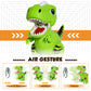 Dino-Motion Features RC Smart Dinosaur Robot - Interactive & Fun Learning