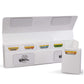 Monster Protectors Magnetic Five Deck Box - White, Holds 375 Gaming Tcgs, Self-Locking Closure, Compatible W Standard & Smaller Size Gaming Trading Cards, Removable Construction