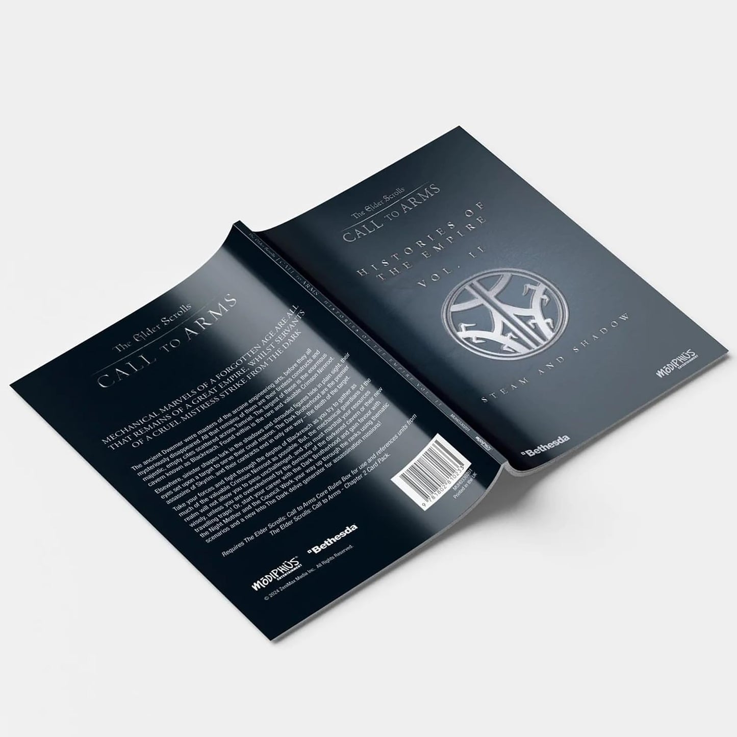 Modiphius Entertainment: Call to Arms: Histories of The Empire Vol 2: Stream & Shadow -Softcover RPG Book, Narrative Expansion,