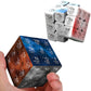 Periodic Table Speed Cube, 3x3 Educational Puzzle Toy, UV Printed Elements, Stickerless, 2 Pack