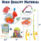 Cozybomb Magnetic Fishing Toys Game Set For Kids | Water Table Bathtub Kiddie Pool Party & Pole Rod Net, Plastic Floating Fish T