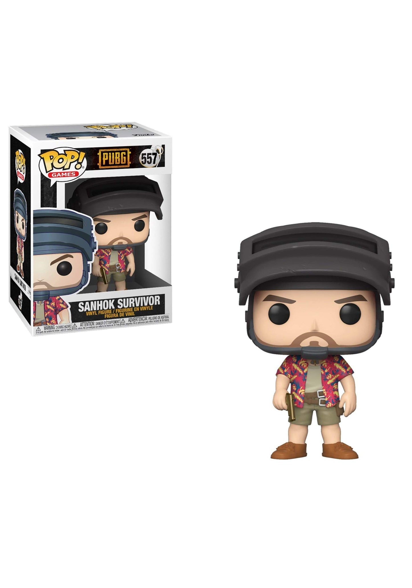Funko Pop! PUBG Sanhok Survivor Figure, Small Multicolor Vinyl, Model 44723