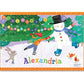 Personalized Jigsaw Puzzle For Kids, 24-Piece - I See Me! (Snowman)