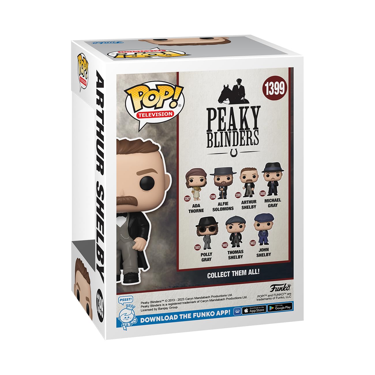 Funko Pop! Tv: Peaky Blinders - Arthur Shelby