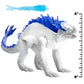 Godzilla X Kong 3-Inch Action Figure - Shimo with Frost Bite Blast, Model 35206, Plastic Material