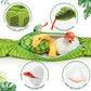 Tezituor Giant Green Boa Constrictor Plush Toy, 80 Realistic Stuffed Animal with 3 Babies & 2 Eggs - Perfect Gift for Boys & Girls