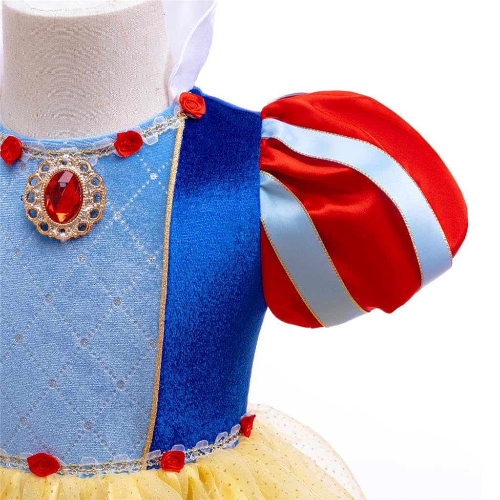 Dressy Daisy Baby Girls Princess Costumes Infant Birthday Party Fancy Romper Halloween Dress With Headband Size 18-24 Months