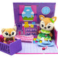 Tiny Tukkins Fox Stuffed Animal Naptime Nursery Playset - Play Nursery Sets For Girls And Toddlers Includes Big Sister And Baby