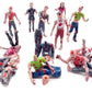 Qiandier Zombie Action Figures Realistic Hand Painted Toy Figurine Models 12Pcs