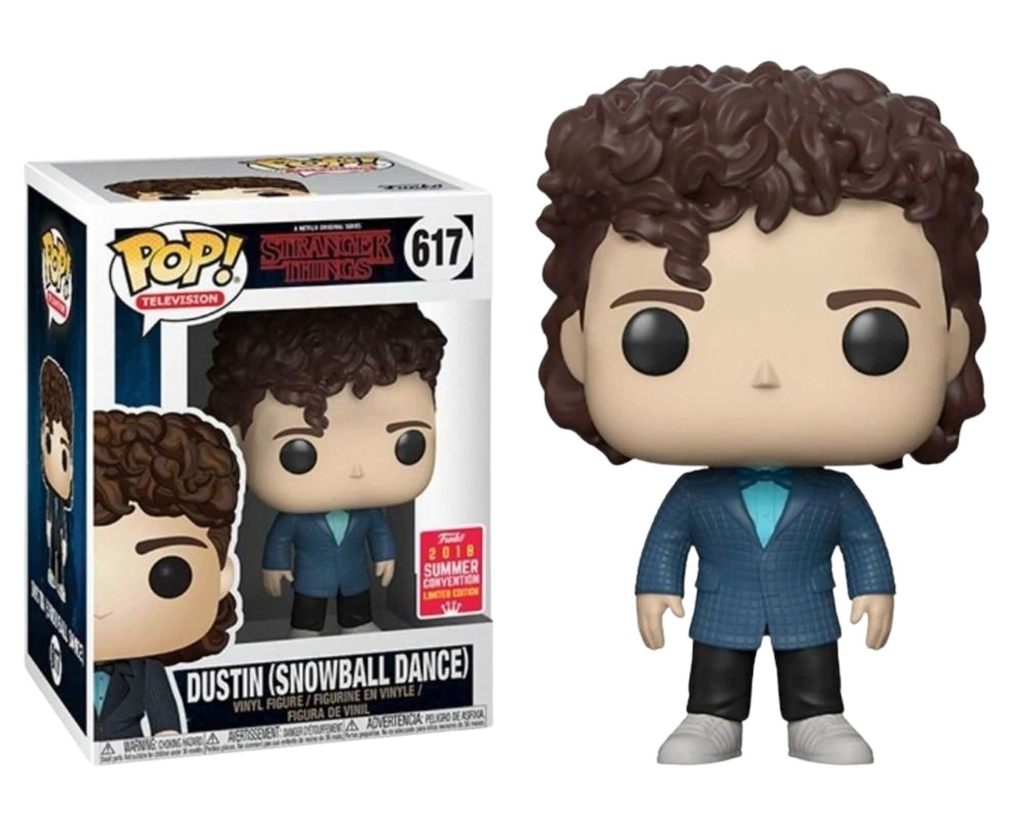 Funko Pop! Stranger Things Dustin Snowball Dance Exclusive 2018 - Multicolor
