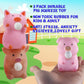 LAKIGATE Fidget Toys,Cute Pig Squishy Toys,3 Pack,Fidgets for Kids and Adults,Squishies for Autism, ADHD and Quitting Bad Habits