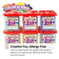 Colorations Wheat & Gluten Free Dough, 6 Classic Colors, ea 1.5 lb | Non-Toxic, Play Dough, Bulk Set, Sensory Kit, Party Favors,