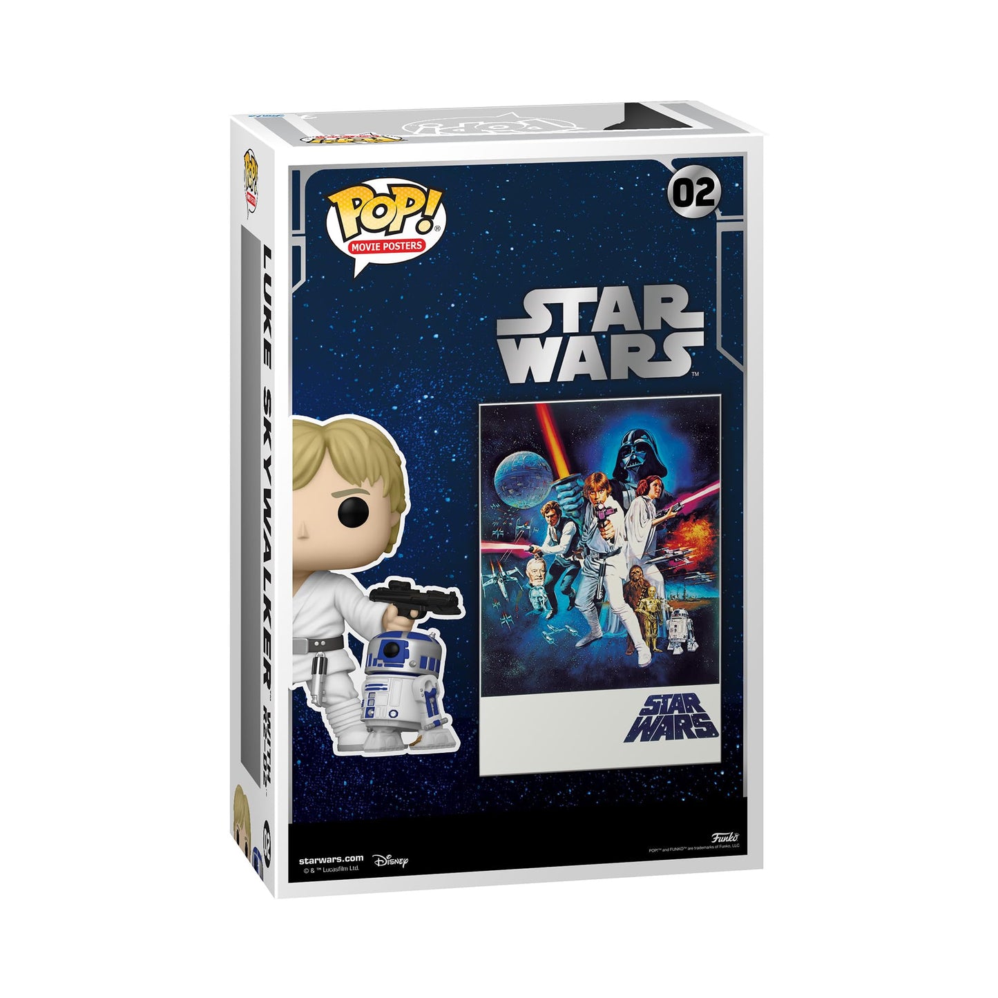 Funko Pop! Movie Poster: Star Wars: A New Hope - Luke Skywalker With R2-D2