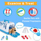 Deluxe Complete Vet Pet Care Play Set | Veterinarian Pretend Doctor Role Play Grooming Toy Kit with Plush Dog & Cat (34 Pcs)