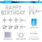 Happy Birthday Balloons Banner