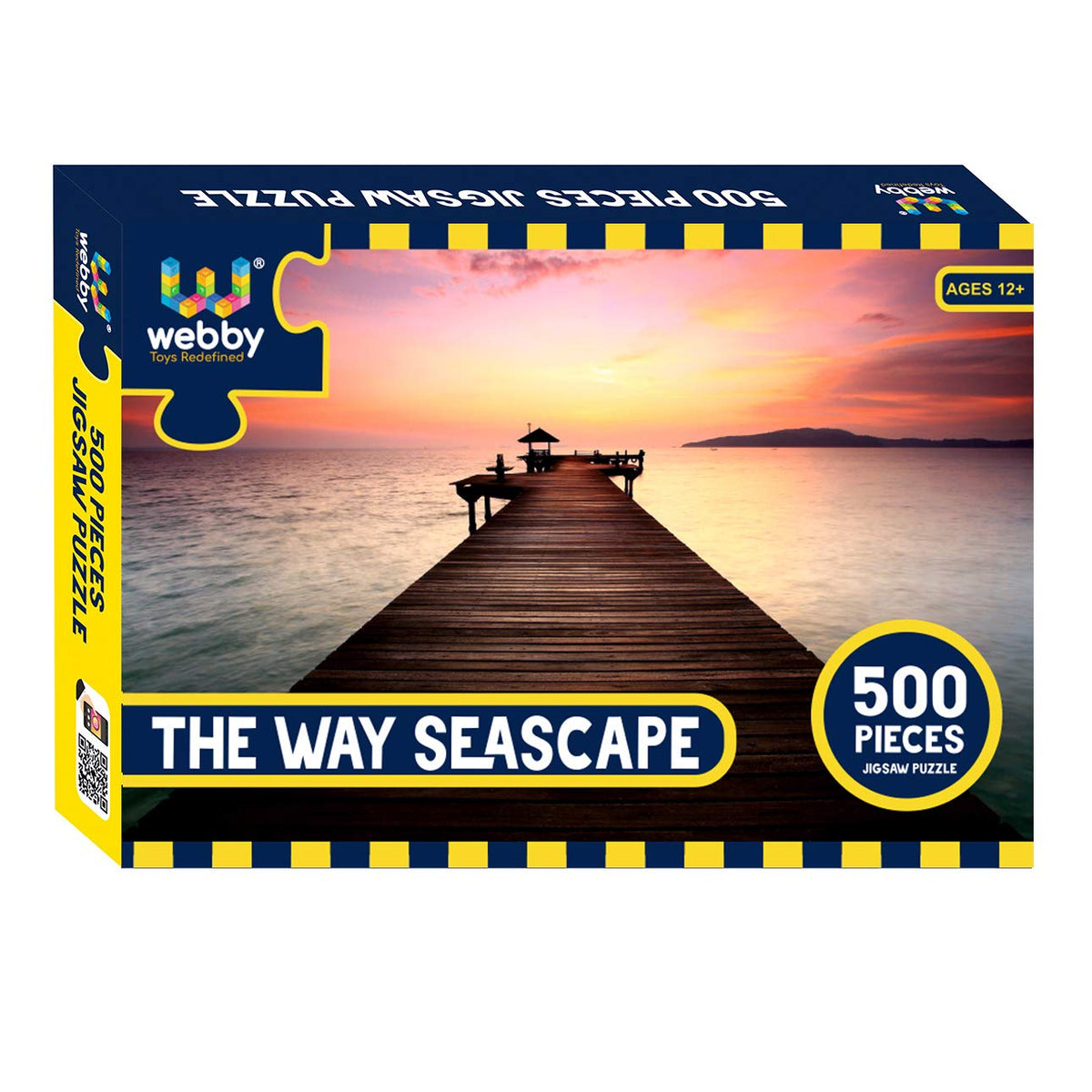 Webby Kids The Way Seascape Jigsaw Puzzle, 500 Pieces