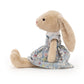 Jellycat Lottie Bunny Floral Stuffed Animal, 11 Inches - Rabbit & Bunny Plush Toy - Classic Children'S Gift
