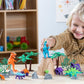 Wow In The World Bucket Of Dinosaurs | Kids Play Dinosaurs | Learning Through Play | Includes 25+ Pieces: 11 Dinos, Trees, Rocks