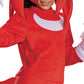 Disguise Sonic Knuckles Deluxe Costume For Kids, Official Sonic Movie 3 Costume With Headpiece And Gloves, Child Size (7-8)