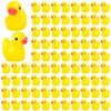 selizo 250PCS Mini Resin Ducks, Tiny Plastic Ducks Little Ducks to Hide, Small Resin Duck Charms Baby Ducks Bulk for Miniature D