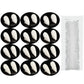 Bbto 12 Pairs Vampire Teeth Fangs, Halloween Party Cosplay Dentures Prop Decoration With Pellets Adhesive For Halloween Costume Party Favors (White)