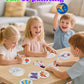 33 Pcs Pre-Designed Magic Puffy Paint Kit - Includes 24 Pcs Thicken 4in Foam Texture Paper, 8 Colors Markers, 1 Water Brush, Mag