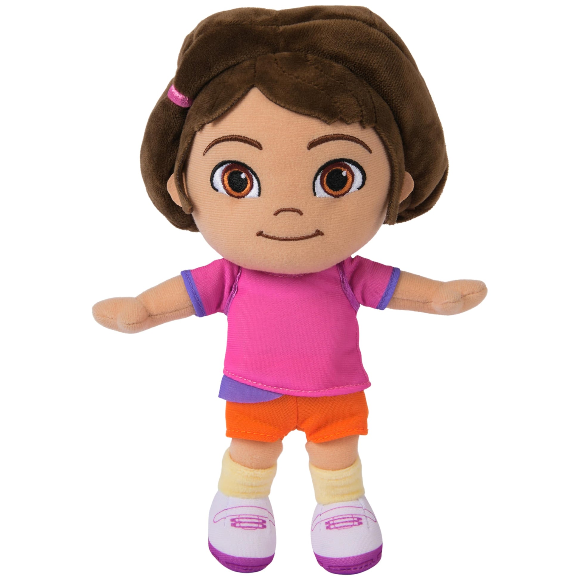 Official Dora Plush Doll, Educational Toys, Plush Toys, Stuffed Animal for Ages 3 and Up, 8