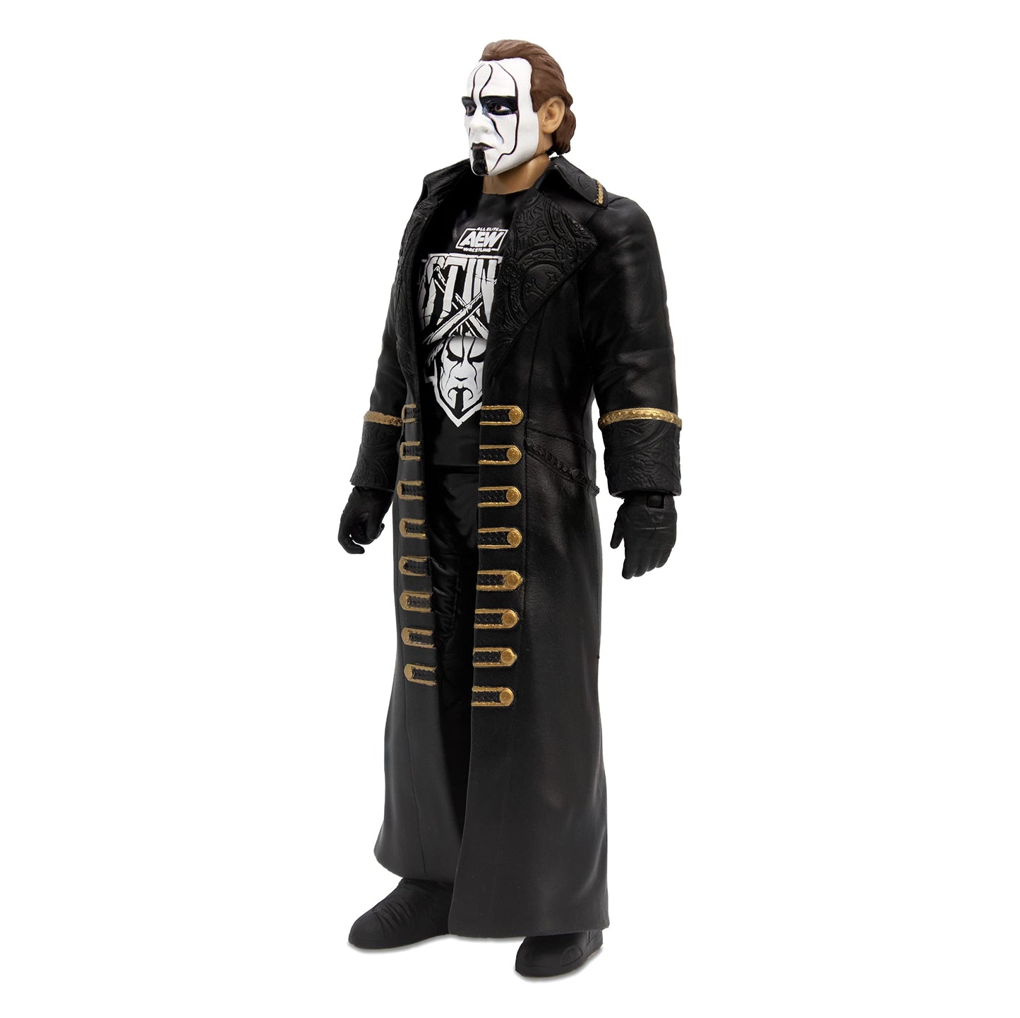 All advanced Wrestling - 6-Inch Sting Figure with Accessories - AEW Unmatched Collection Series 2 - Luminaries
