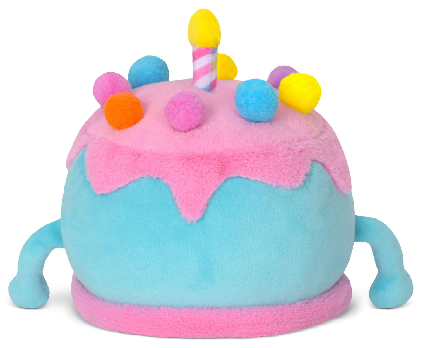 Iscream Screamsicles Kawaii Sweet Shop 8'' Plush - Birthday Cake