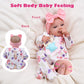 Babeside Lifelike Reborn Baby Dolls - Leen, 20-Inch Soft Body Realistic-Newborn Smile Baby Girl Doll Poseable Real Life Baby Dolls With Toy Accessories Set For Kids Age 3+