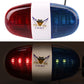 Oumers Kids Bike with Police Sound & LED Light - Red Plastic Horn, Perfect Christmas & Birthday Gift for Children