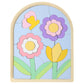 Lasoba Kids Puzzles - Wooden Color Shapes Puzzles For Toddlers Ages 3-6, Montessori Toys, Great Gifts For 3+ Year Olds (Flowers)