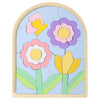 Lasoba Kids Puzzles - Wooden Color Shapes Puzzles For Toddlers Ages 3-6, Montessori Toys, Great Gifts For 3+ Year Olds (Flowers)