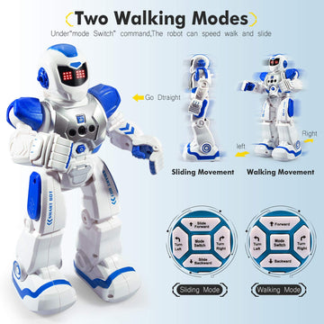 Onadrive Remote Control Robot for Kids Intelligent Programmable Robot with Infrared Controller,Dancing,Singing, Moonwalking and