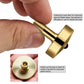 Djuiinostar Premium Brass Spinning Top: 5-11 Minutes, Lengthened Stem, Easy To Twirl For Kids And Adults, Cnc Machined, Great Time Killer, Edc Fidget Toy Dst-805