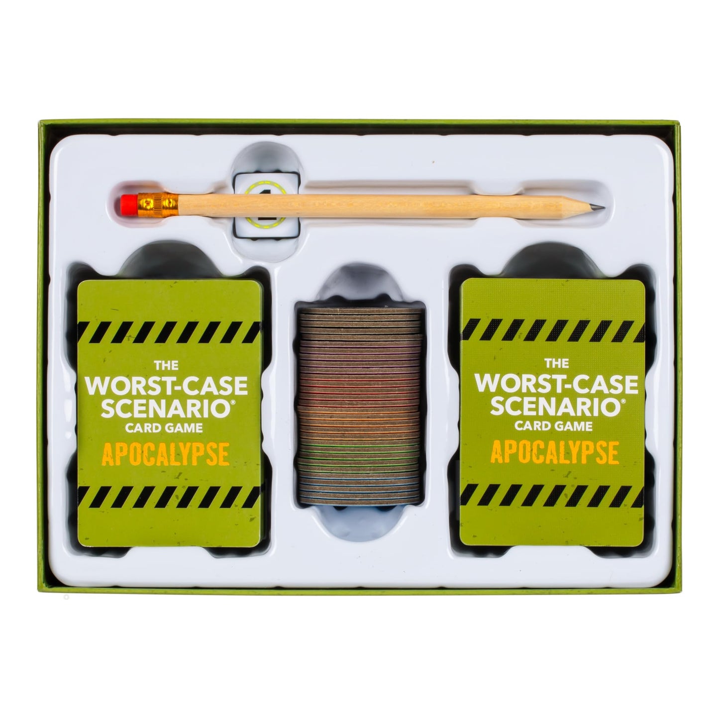 MOOSE GAMES The Worst-Case Scenario Card Game Apocalypse | Match How Players Rank Five Apocalyptic Scenarios from Bad to Worst | Score Points and Win! for Ages 14 to mature-themed for 3 to 6 Players