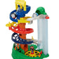 THOMAS & FRIENDS Rail Rollers Spiral Station Toy, Red Plastic, Model CDN20
