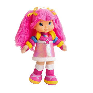 The Loyal Subjects Rainbow Brite 12-inch Tickled Pink Doll - Multicolored Plastic Collectible, Model PLSH12RBPIN01