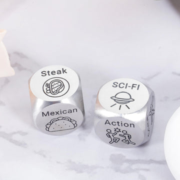 Food Dice, Valentines Day Gifts For Her Him, Girlfriend Boyfriend Valentines Day Gifts, Wife Husband Valentines Day Gifts, Food