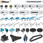 Top Race 15 Channels 2.4G Remote Control Robot Arm | DIY 151 pcs Electronic RC Toys Educational | Alloy Metal Mechanical Robotic