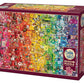 Cobble Hill 2000 Piece Rainbow Puzzle - Includes Sample Poster - 39.25 x 26.62 inches - Cardboard - Model 49001