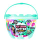 Compound Kings Ice Cream Butter Fluffy Cloudz Compound Bucket For Girls & Boys | Sensory Toys | Non-Sticky | Stress Relieving Tactile | (Strawberry Shortcake) Strawberry Shortcake (Green Mint)