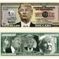 Set Of 5  Donald Trump Dump Trump Four Billion Dollar Bill  Highly Collectible Novelty Dollar  Funny For Democrats Or Republi