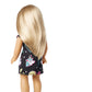 American Girl Truly Me 18-Inch Doll #100 With Blue Eyes, Blonde Hair, Lt-To-Med Skin, Printed T-Shirt Dress, For Ages 6+